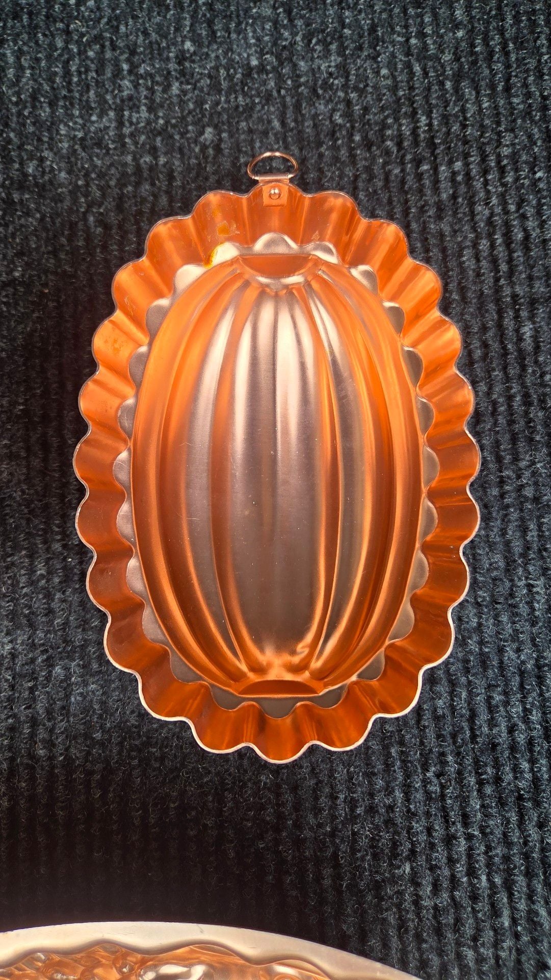 Vintage Copper Mold Set Fish Jello Cake Baking Pan Wall Hanging 5