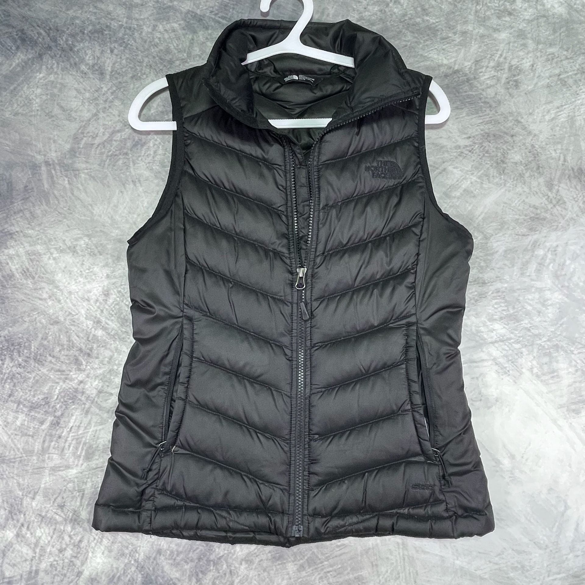 The North Face Aconcagua Down Vest Size XS/TP Black 550 Fill Puffer 3