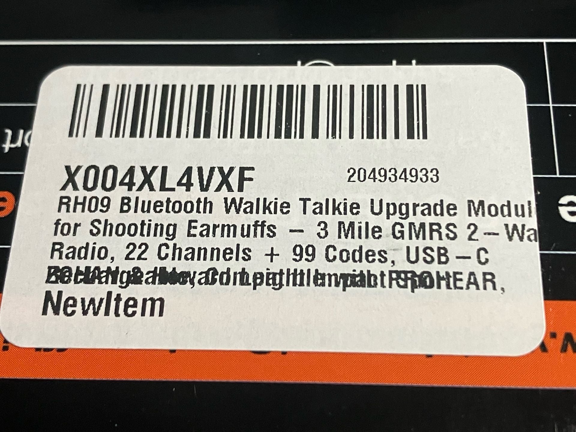 Prohear RH09 BT Walkie Talkie Upgrade Module | Open Box/New 6