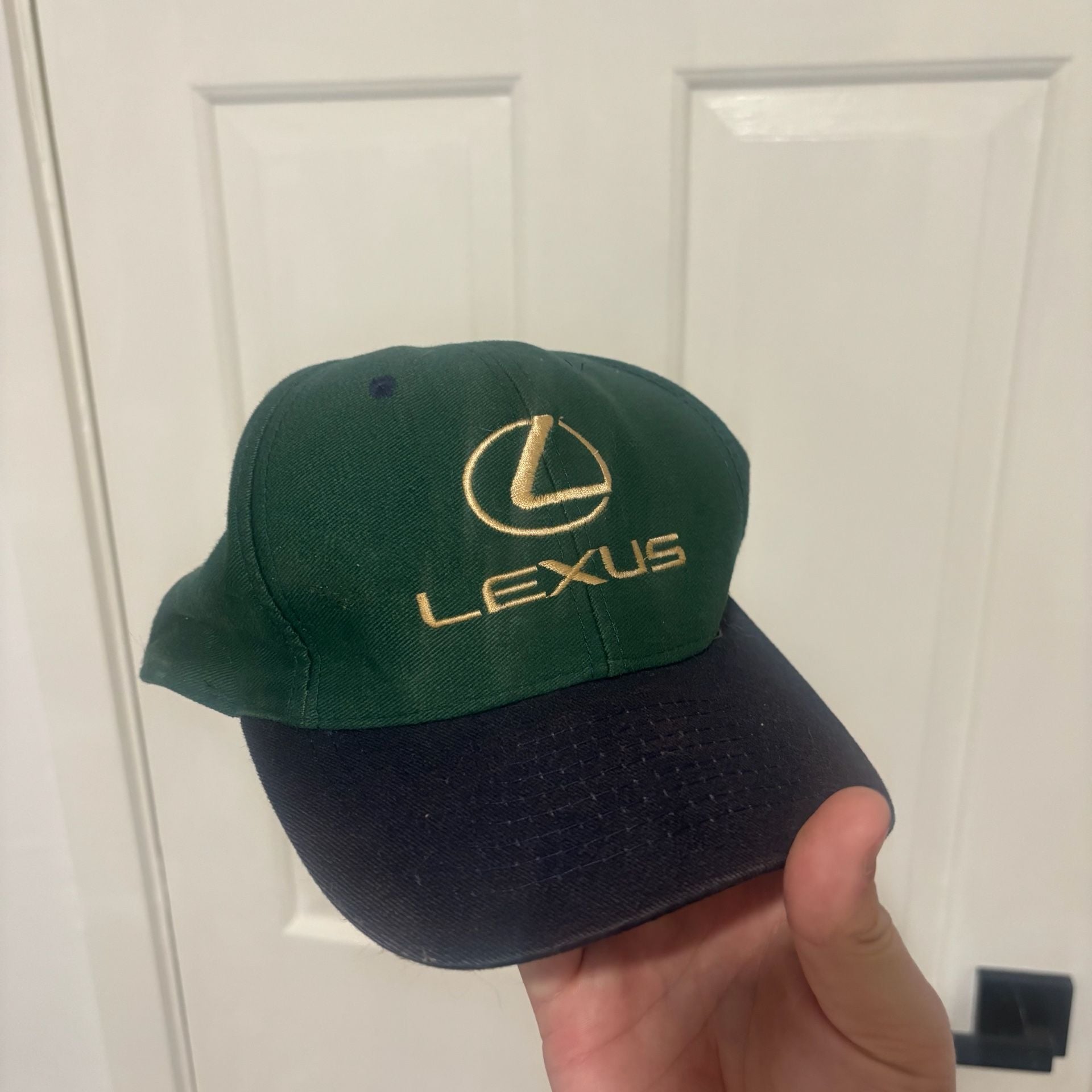 Vintage Lexus Green / Gold Big Body Hat — , 2