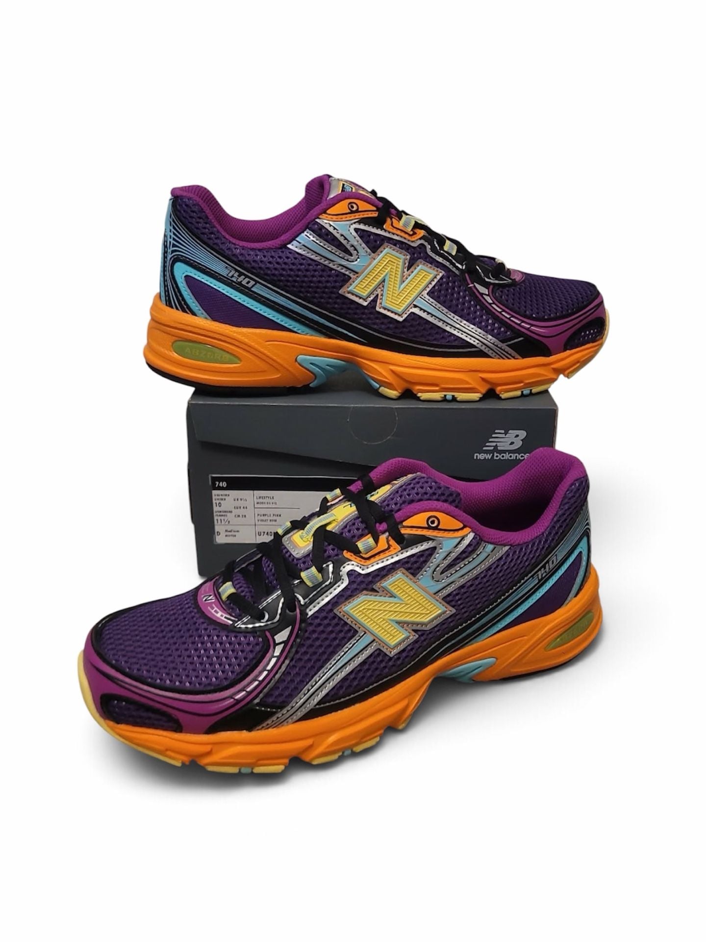 NEW New Balance 740 Size 10 Men’s 11.5 Women’s Purple Pink Violet Rose 2