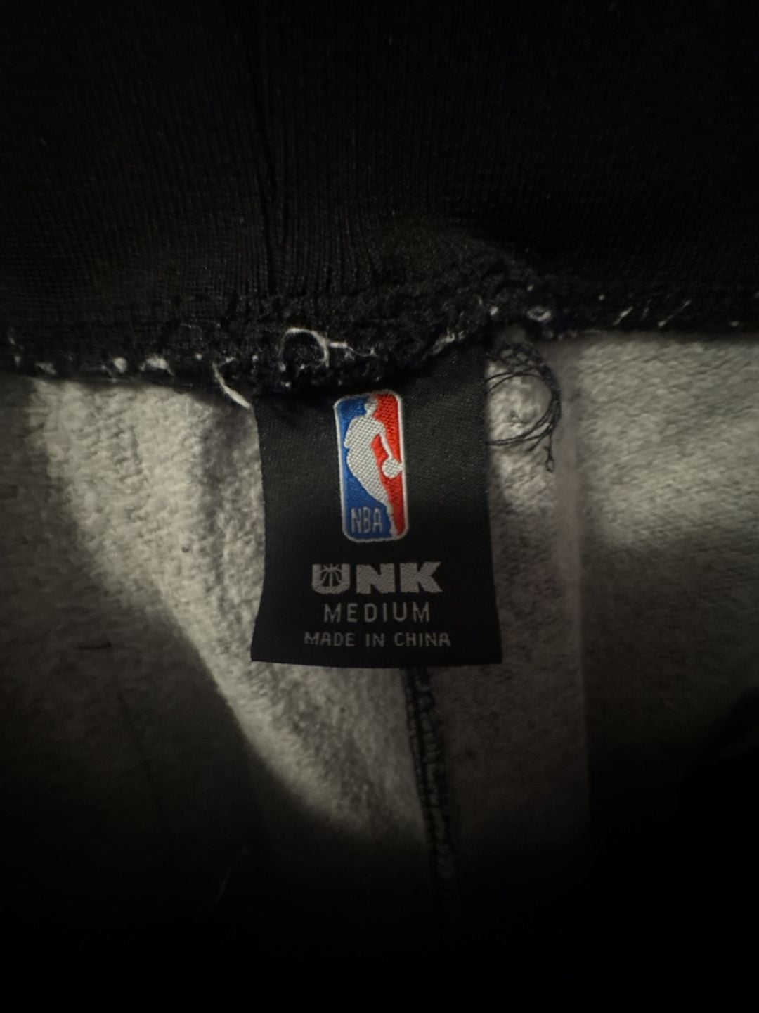 UNK Golden State Warriors Jogger Sweatpants Size Medium Gray Marl Fleece 6