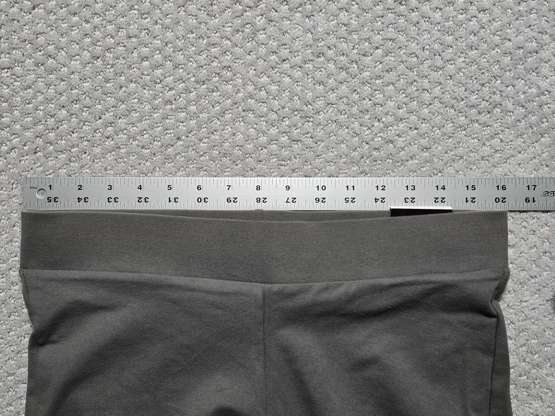 Torrid Bike Shorts Size 1 Grey Cotton Blend Snap Button Accents 8