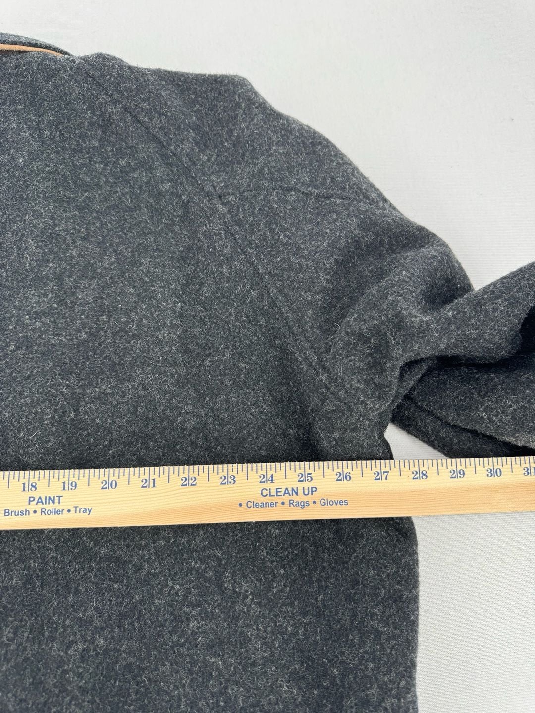Woolrich Wool Bomber Jacket Size XL Charcoal Gray Made in USA 8