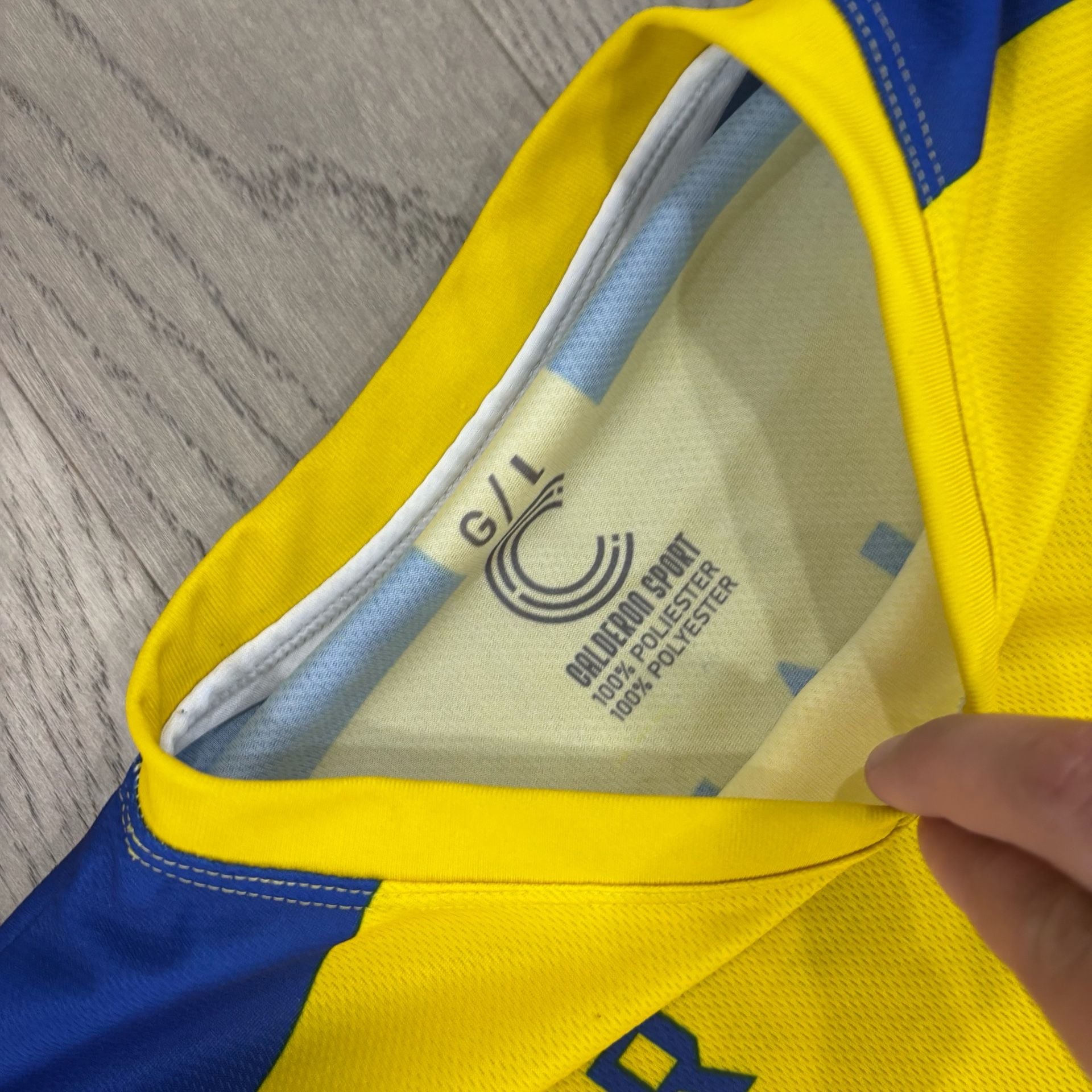 Calderon Sport Al Nassr Ronaldo 7 Soccer Jersey Size G/L 5