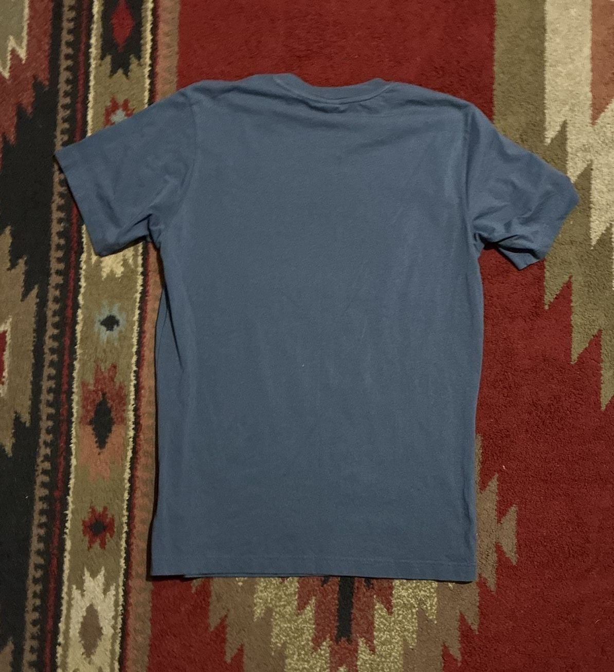 G-Star Raw T-Shirt Size M Blue Graphic Box Logo Short Sleeve 8
