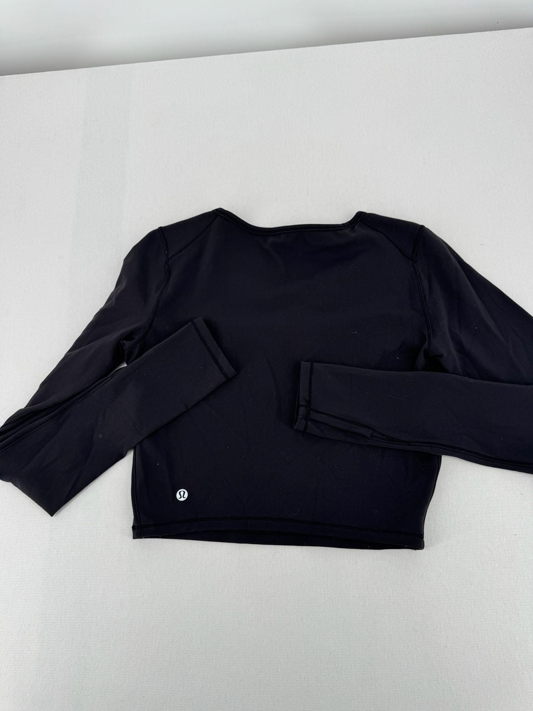 Lululemon Long Sleeve Crop Top Black 3