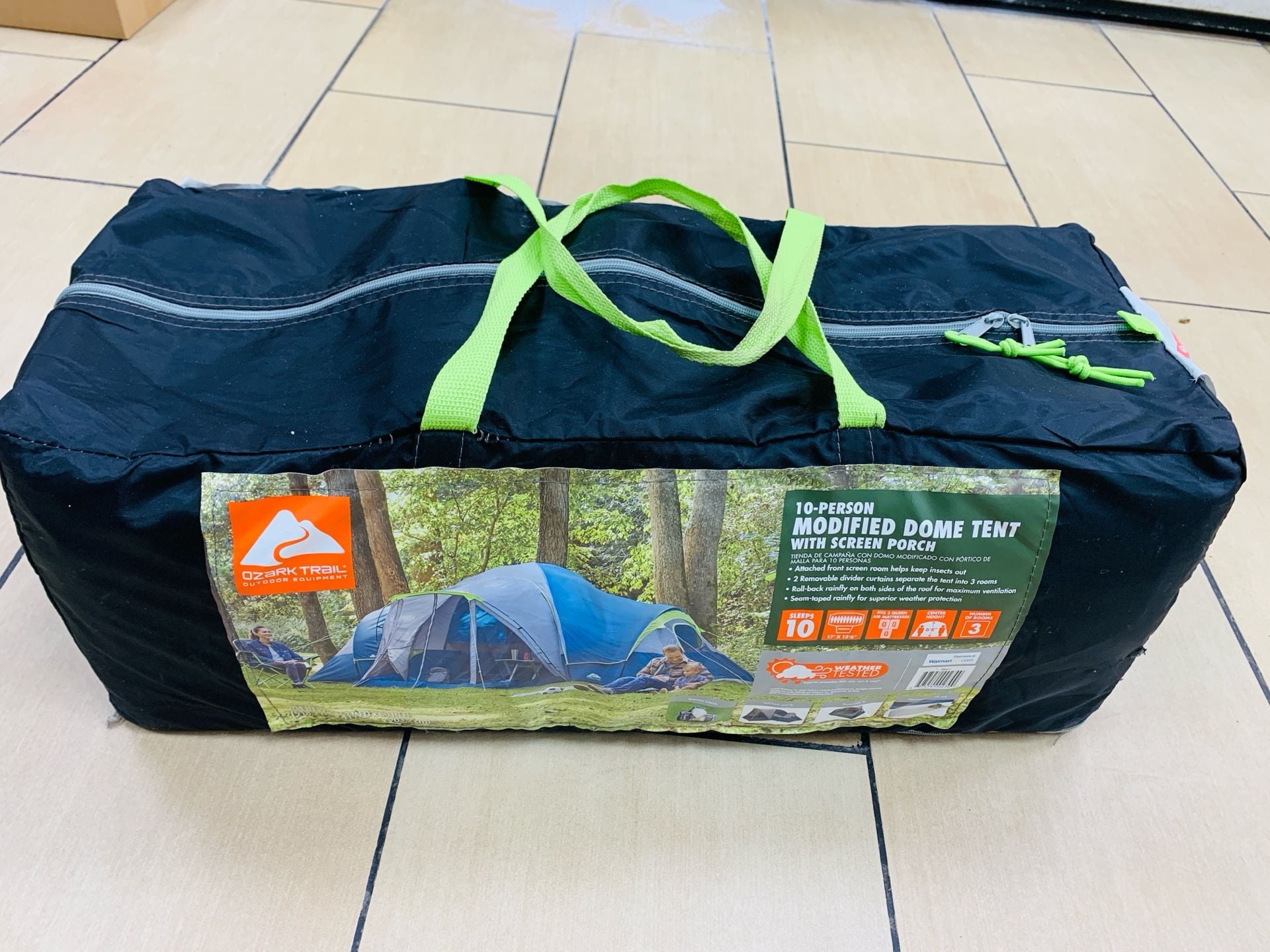 Ozark Trail 10-Person Modified Dome Tent with Screen Porch 1