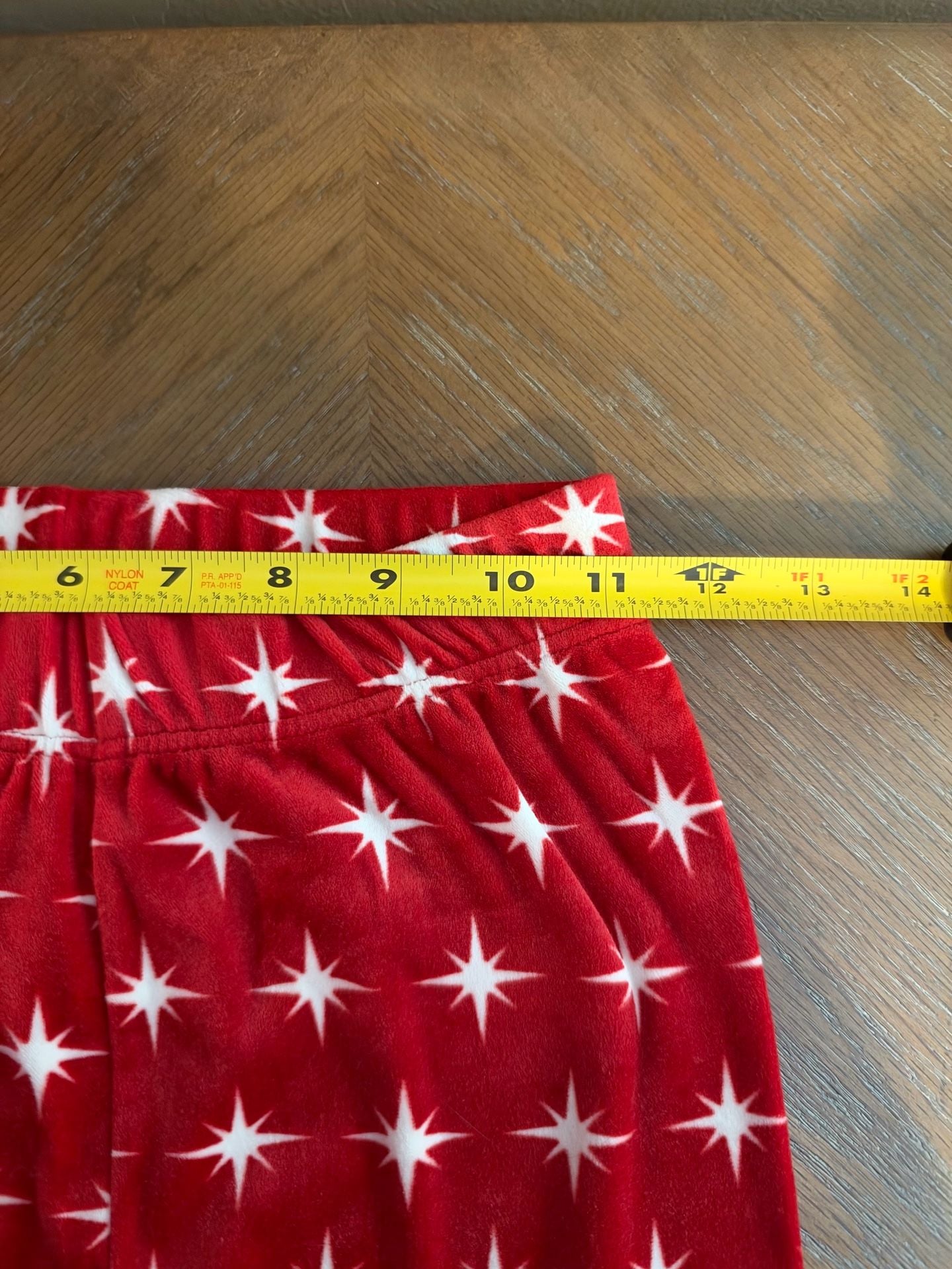 Merry Moments Women’s Small Red Star Christmas Pajama Pants Holiday Lounge 5