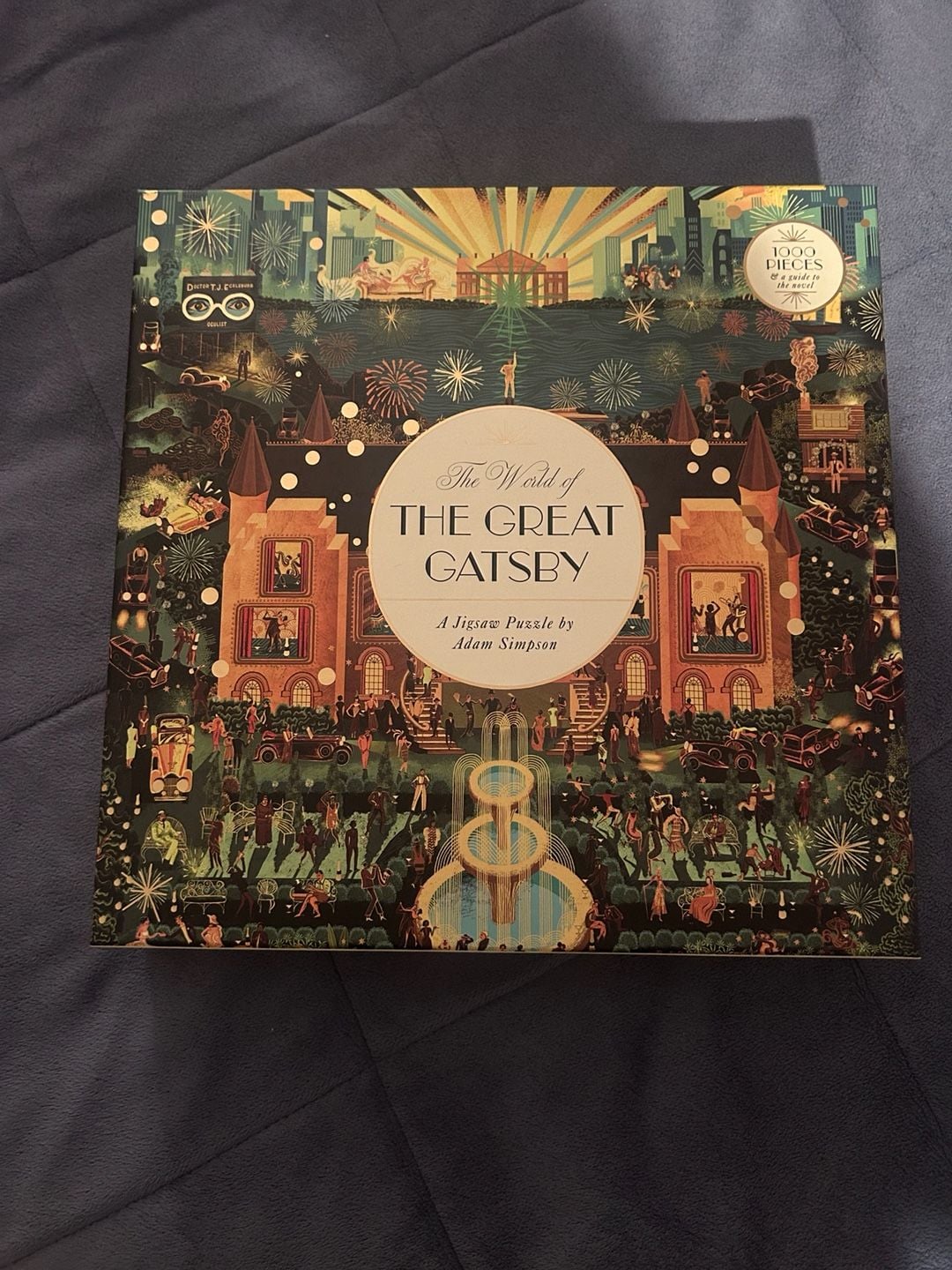 Laurence King The World of The Great Gatsby 1000-Piece Jigsaw Puzzle 1