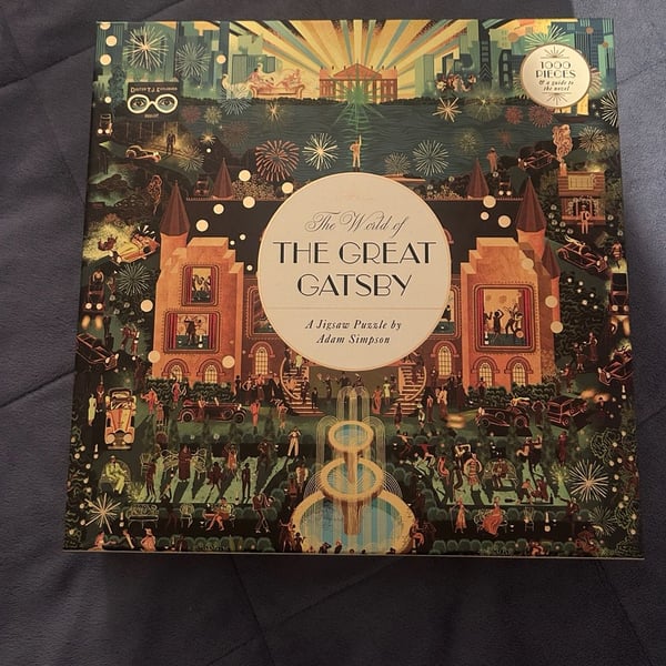 Laurence King The World of The Great Gatsby 1000-Piece Jigsaw Puzzle