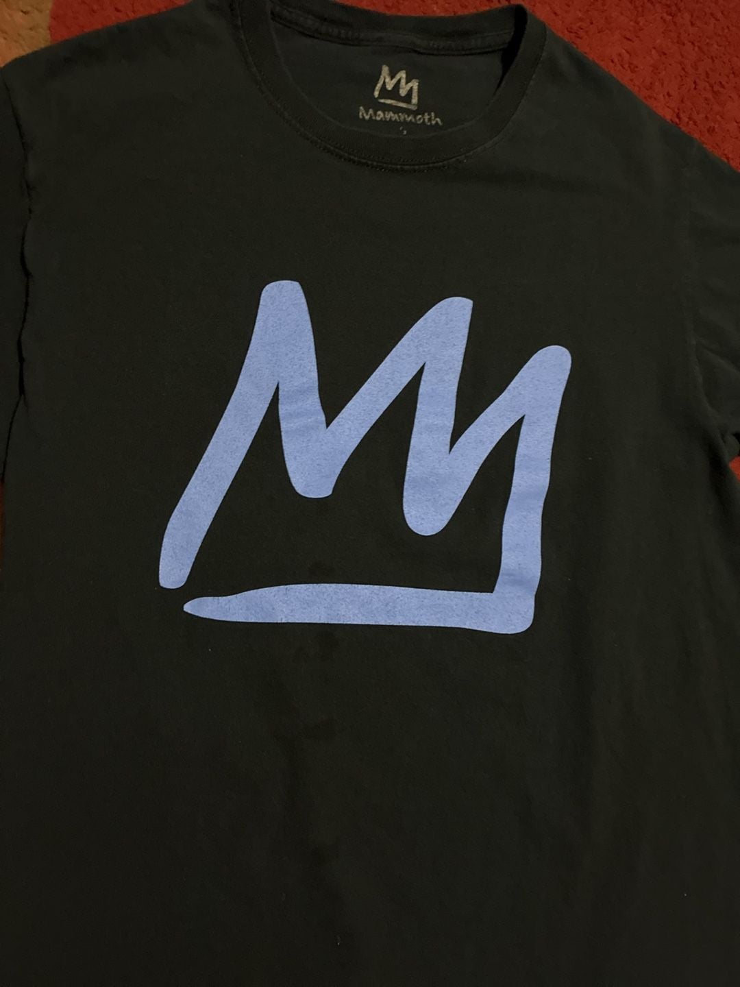 Mammoth T-Shirt Size S Black Crown Graphic Logo 3