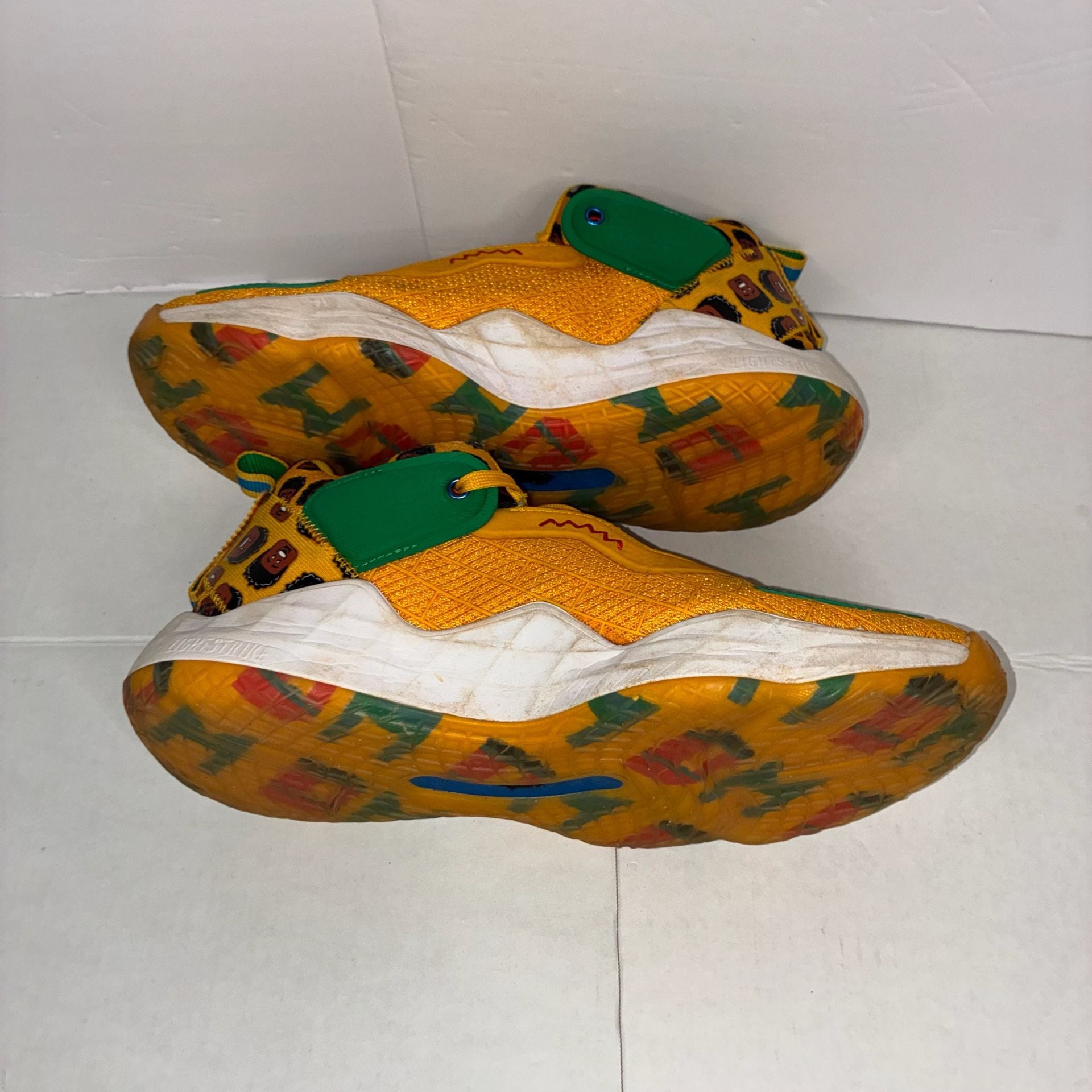 Adidas D.O.N. Men Size 11 LEGO Basketball Shoes Yellow 5