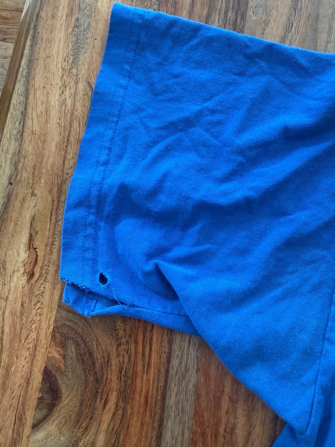 Vintage Marlboro Unlimited Howling Wolf Pocket T-Shirt Blue XL 7