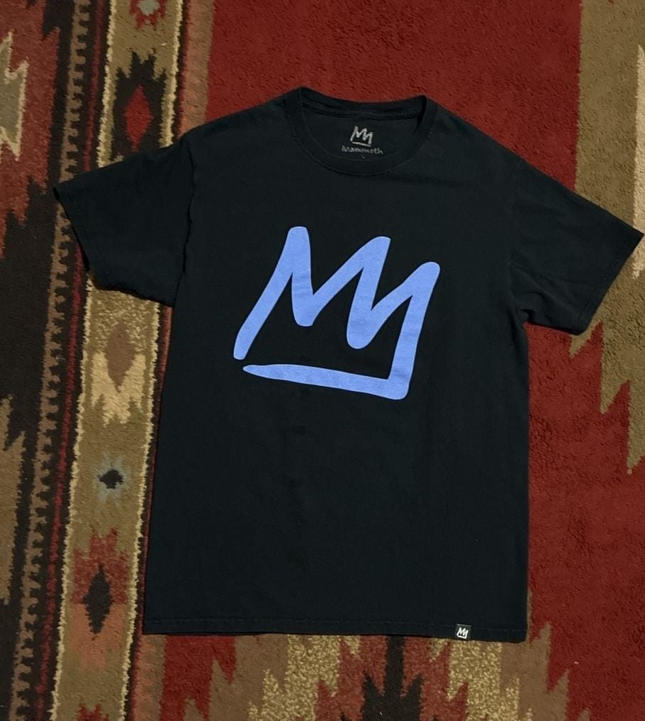 Mammoth T-Shirt Size S Black Crown Graphic Logo 2