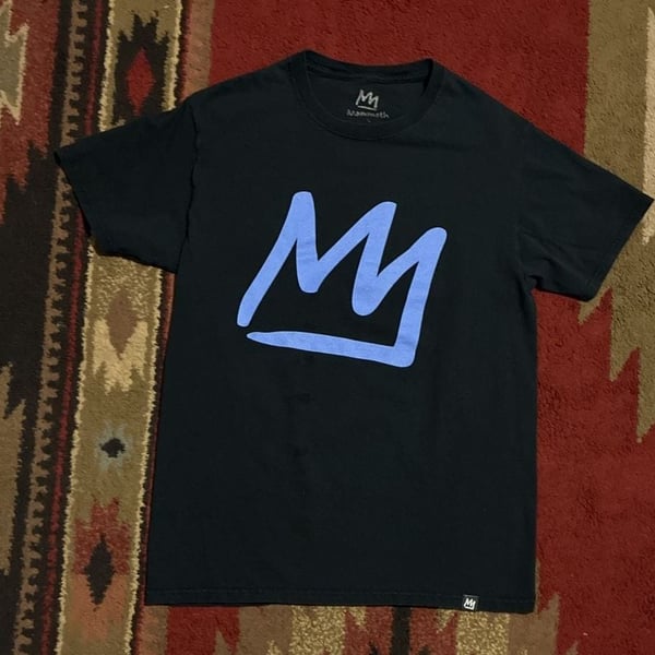 Mammoth T-Shirt Size S Black Crown Graphic Logo