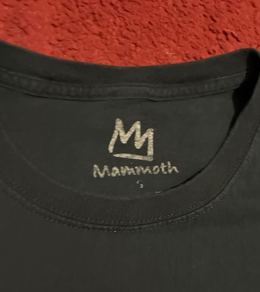 Mammoth T-Shirt Size S Black Crown Graphic Logo 4
