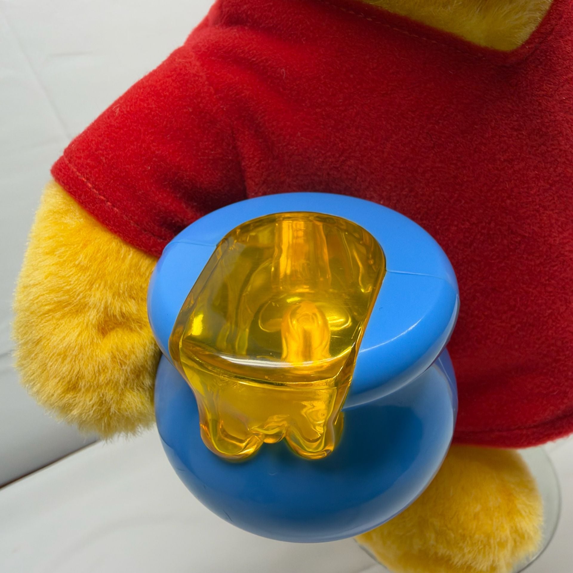 Mattel Disney Winnie The Pooh Plush Stuffed Animal Light Up Honey Pot 3