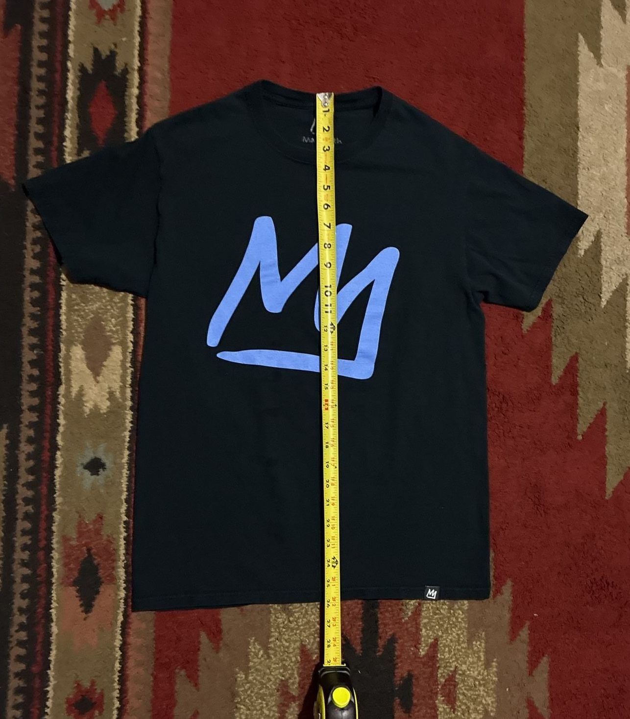 Mammoth T-Shirt Size S Black Crown Graphic Logo 7