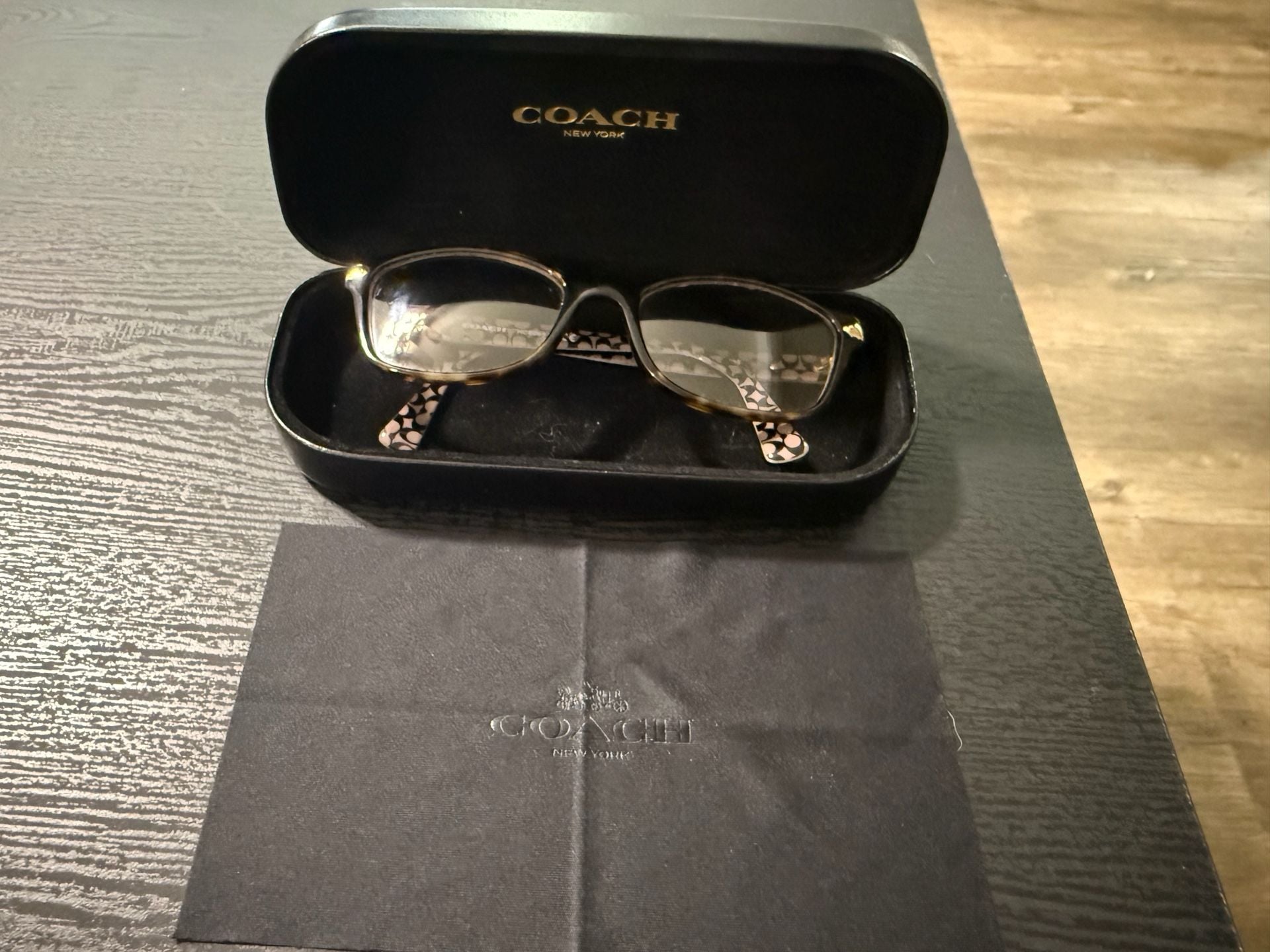 Coach Youth Eyeglasses 5291 Dark Tortoise Signature 2
