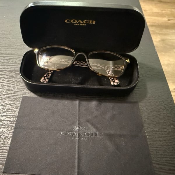 Coach Youth Eyeglasses 5291 Dark Tortoise Signature