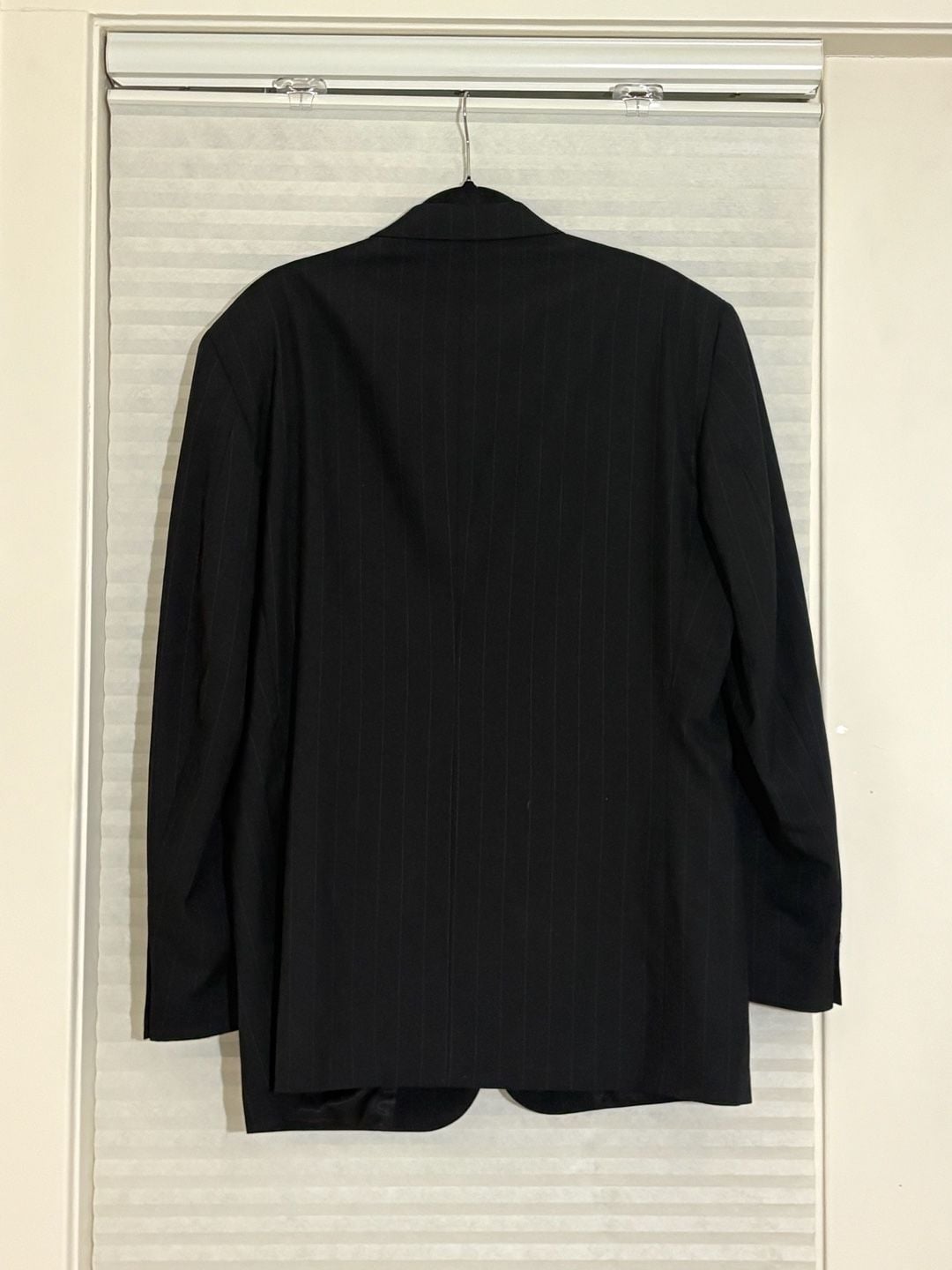 VTG Christian Dior Monsieur Blazer Black Pinstripe Wool 100% Pure Wool 6