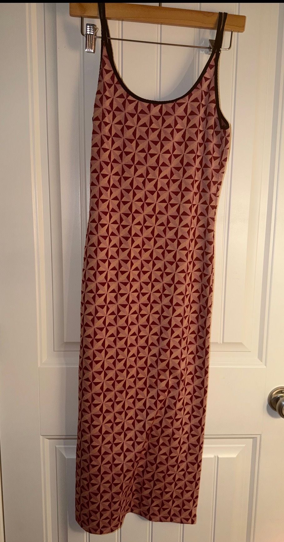 š·āØ ZARA GEOMETRIC MAXI DRESS ⢠Y2K BOHO + VACATION VIBES āØš· small 3
