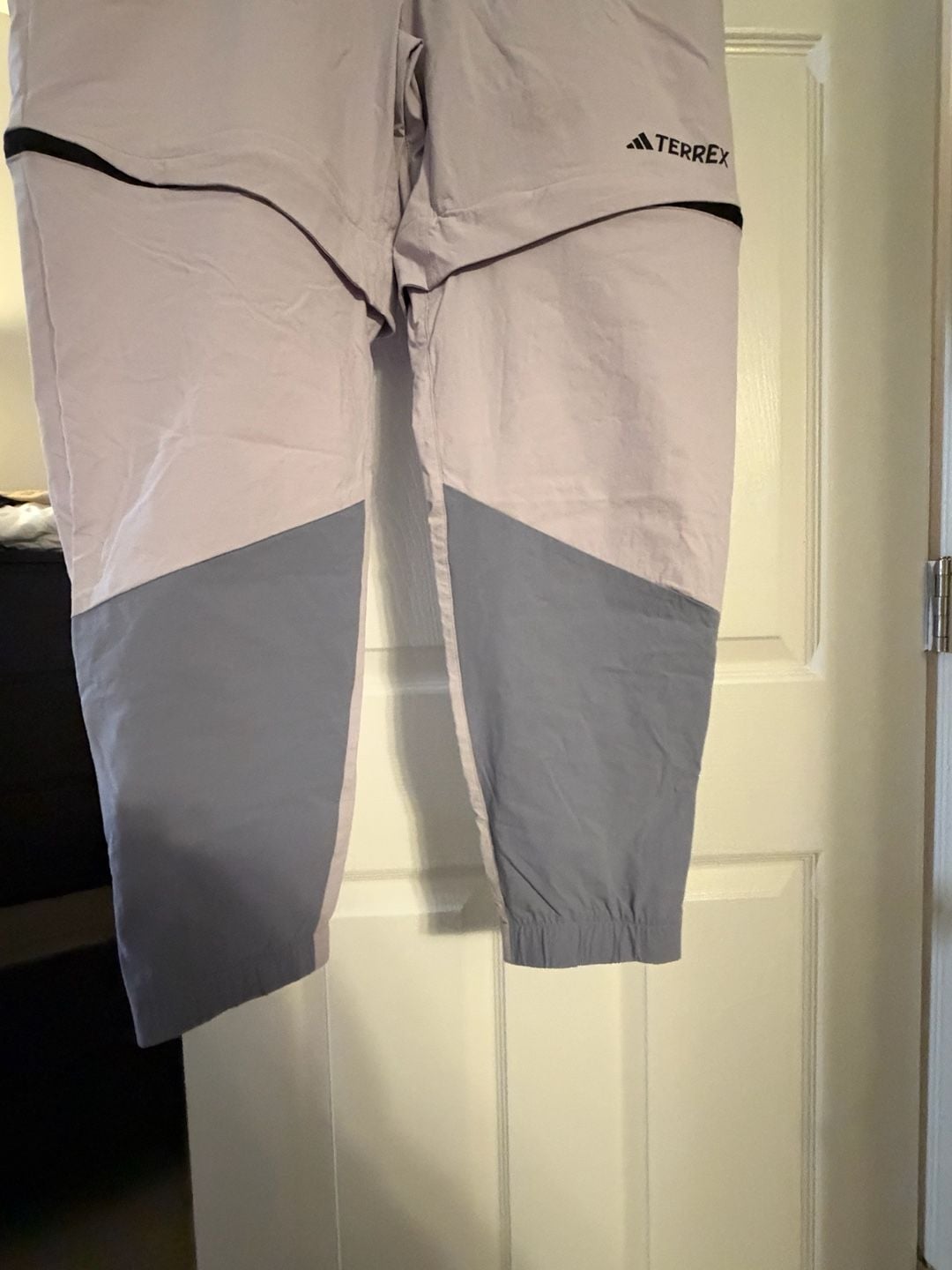 Adidas Terrex Utilitas Hiking Zip-Off Pants Purple 6