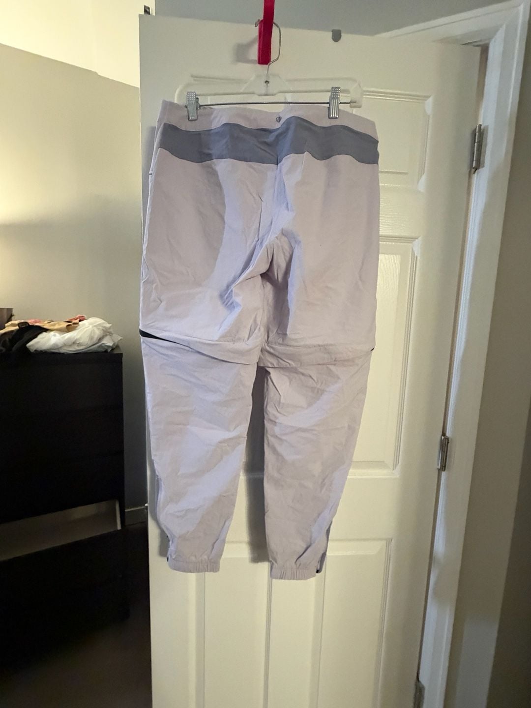 Adidas Terrex Utilitas Hiking Zip-Off Pants Purple 7