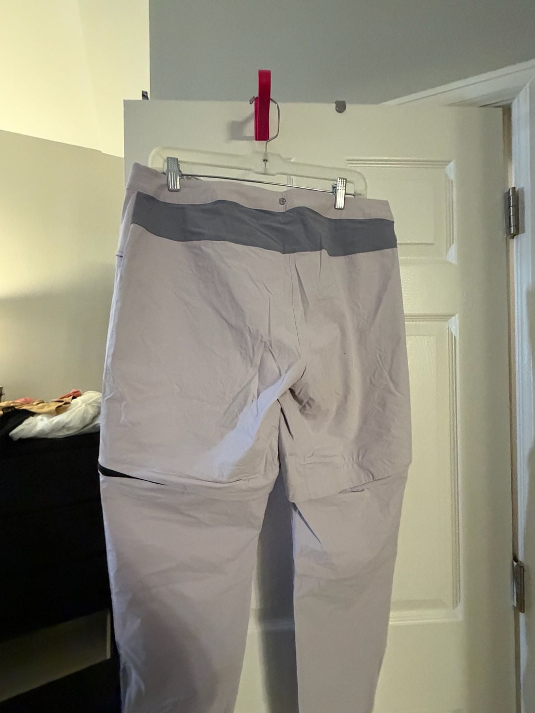 Adidas Terrex Utilitas Hiking Zip-Off Pants Purple 8