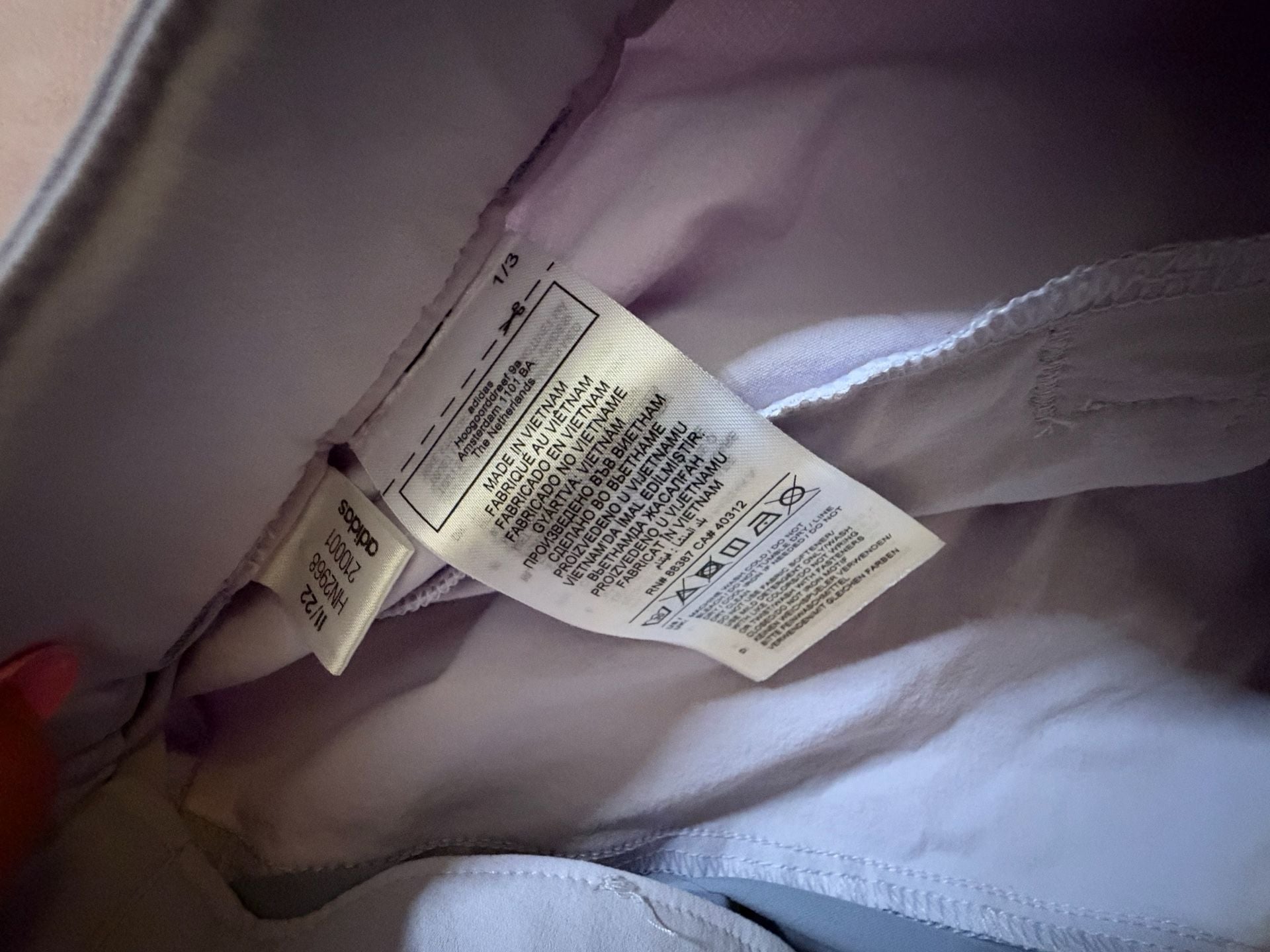 Adidas Terrex Utilitas Hiking Zip-Off Pants Purple 11