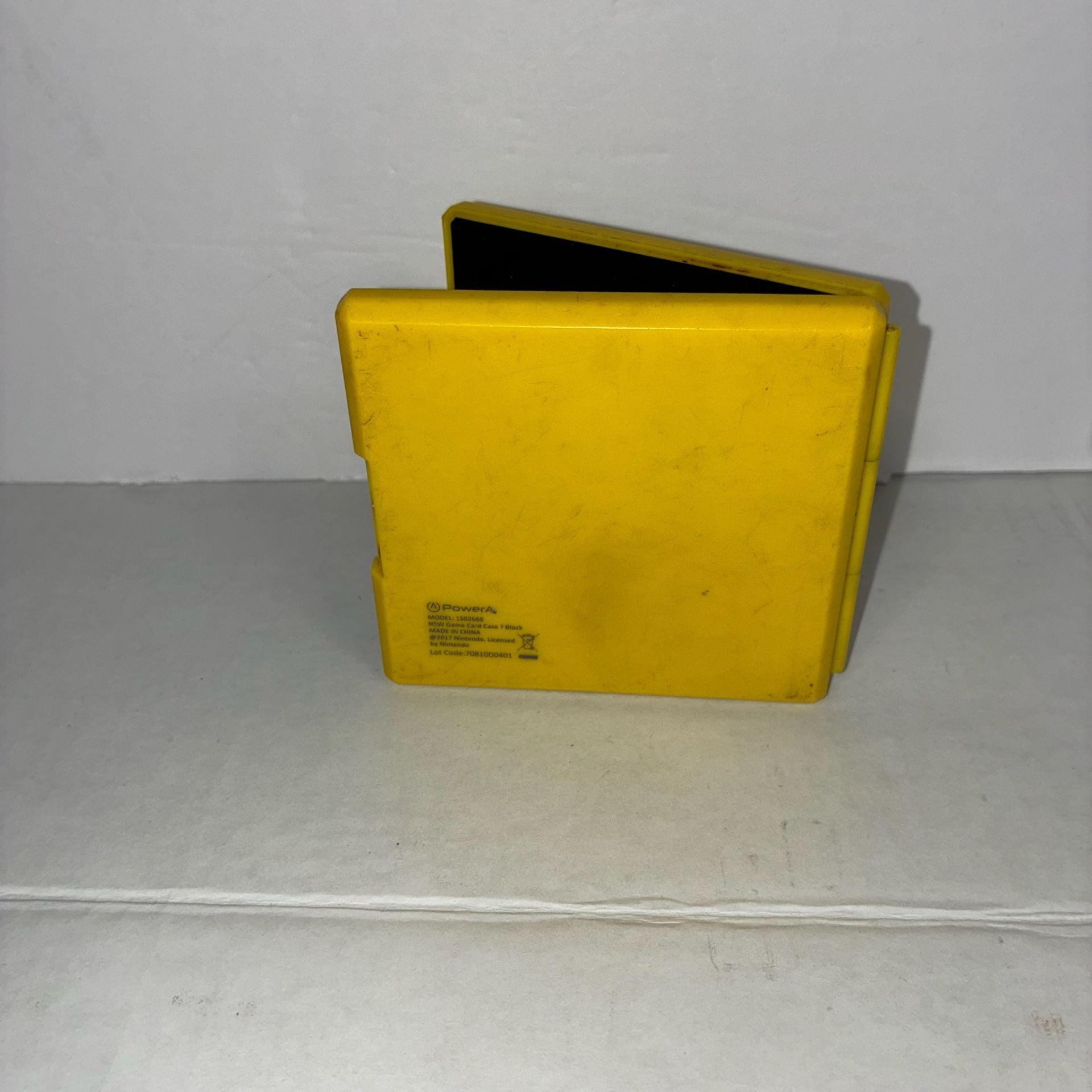 PowerA Nintendo Switch Game Card Case Question Block Used Good 3
