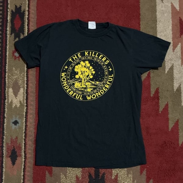 Bay Island The Killers Wonderful Wonderful Tour T-Shirt Size M Black