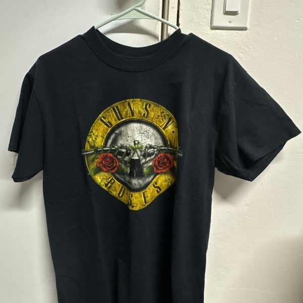 Guns N' Roses Band T-Shirt Size S Black Graphic Print