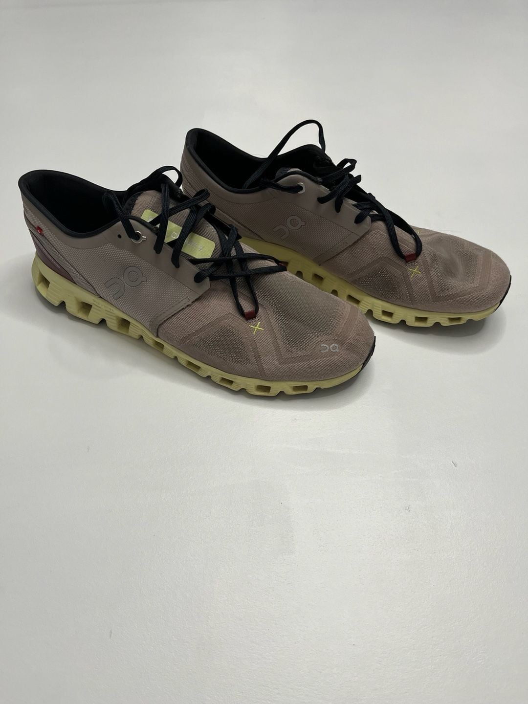On Running Cloud X 3 Size 12 Fog Hay Road Running Shoes 7