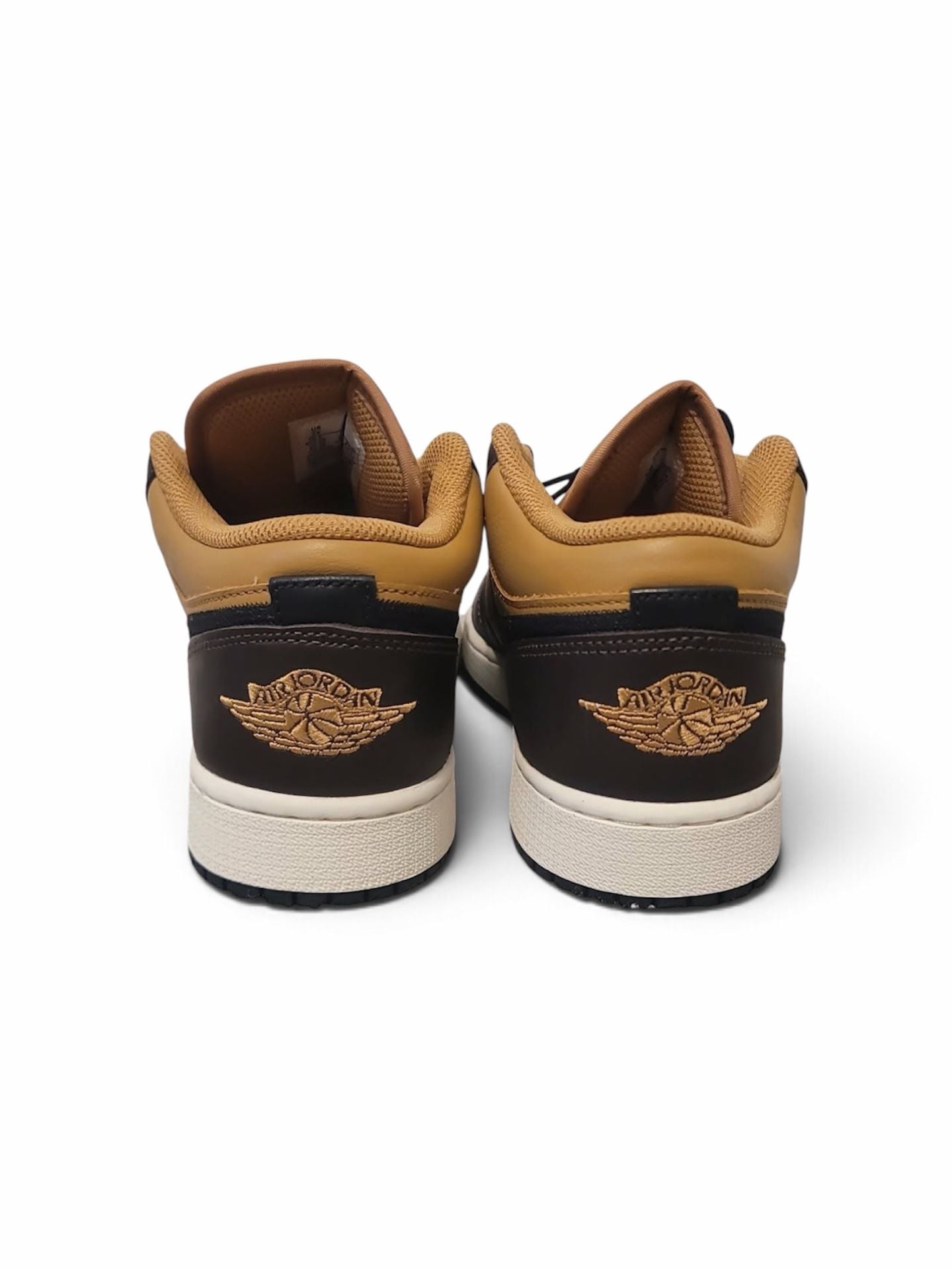 New Nike Air Jordan 1 Low SE 'Flax Baroque Brown HQ3603 201 7 Youth 8.5 Women’s 4