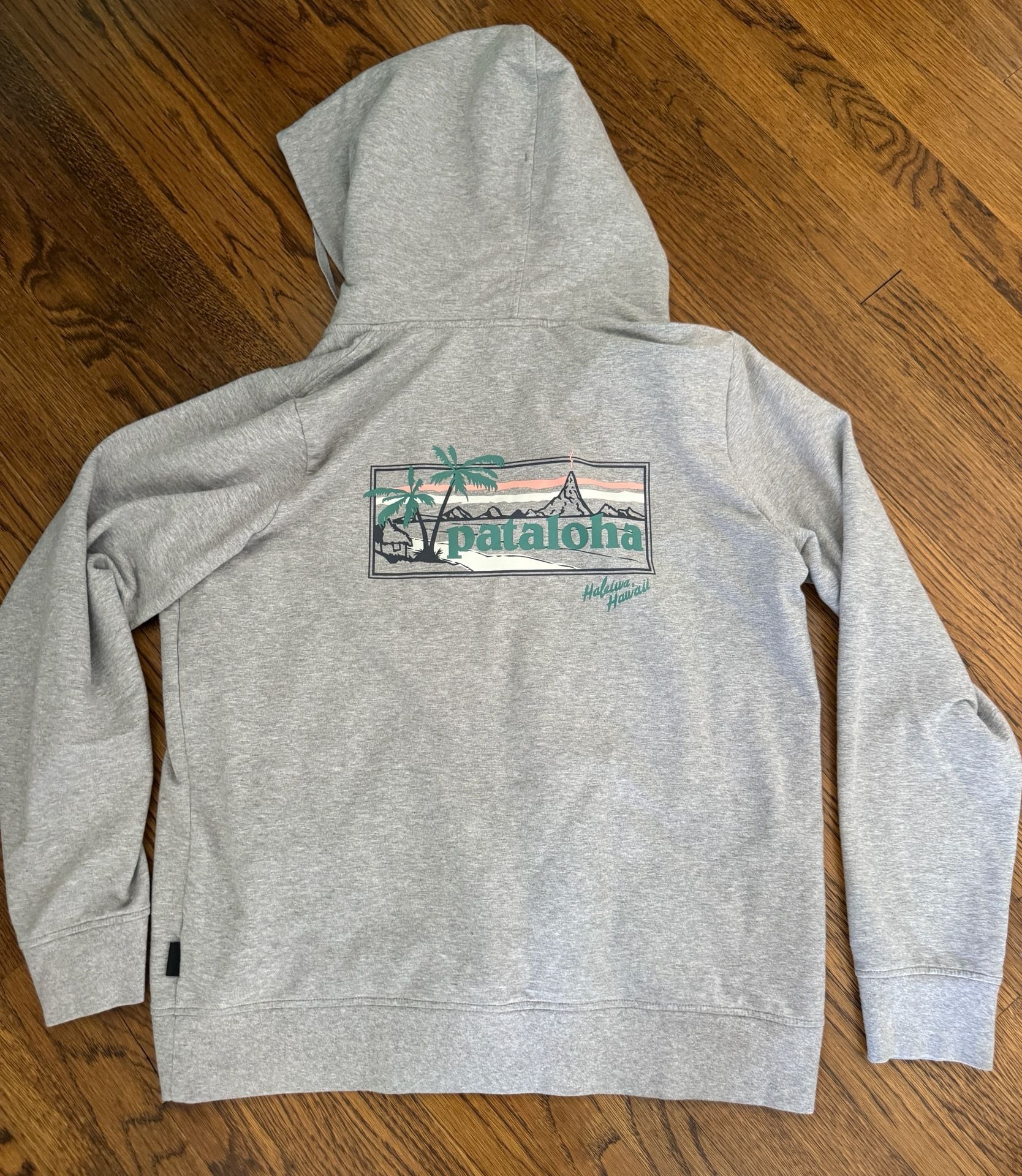 Patagonia Pataloha Haleiwa Hawaii Hoodie Gray Heather 2