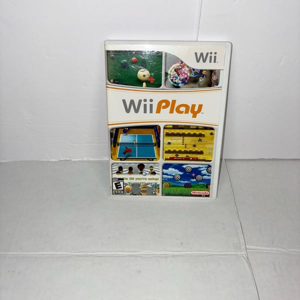 Nintendo Wii Play Game Complete With Manual