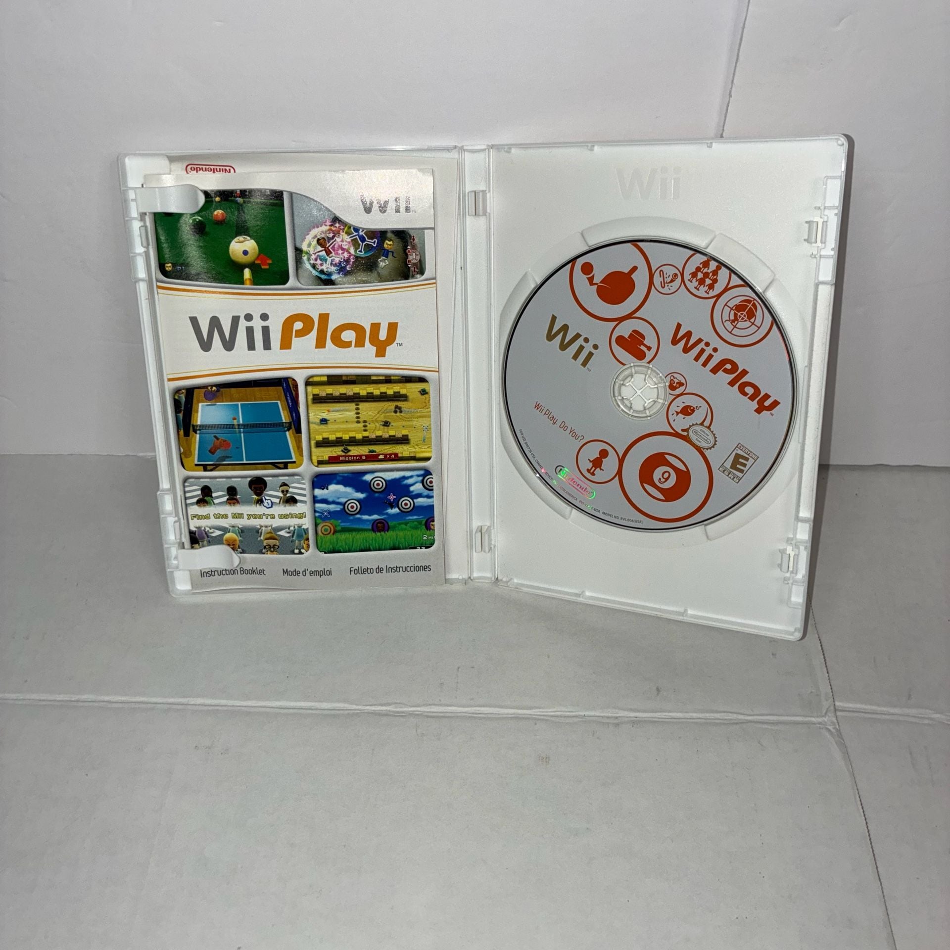Nintendo Wii Play Game Complete With Manual 2