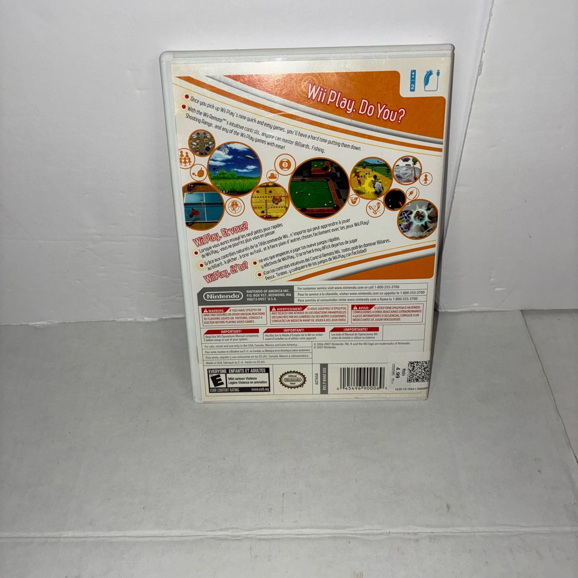 Nintendo Wii Play Game Complete With Manual 3