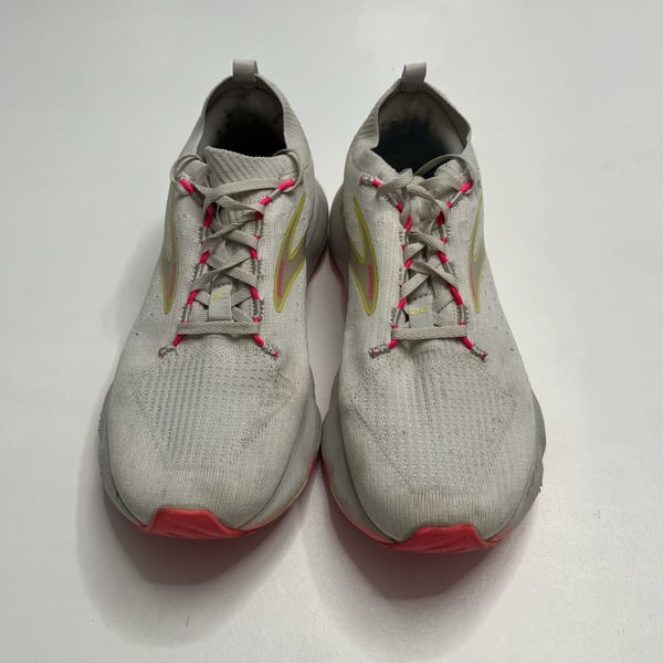 Brooks Glycerin StealthFit 20 Gray Pink Running Shoes