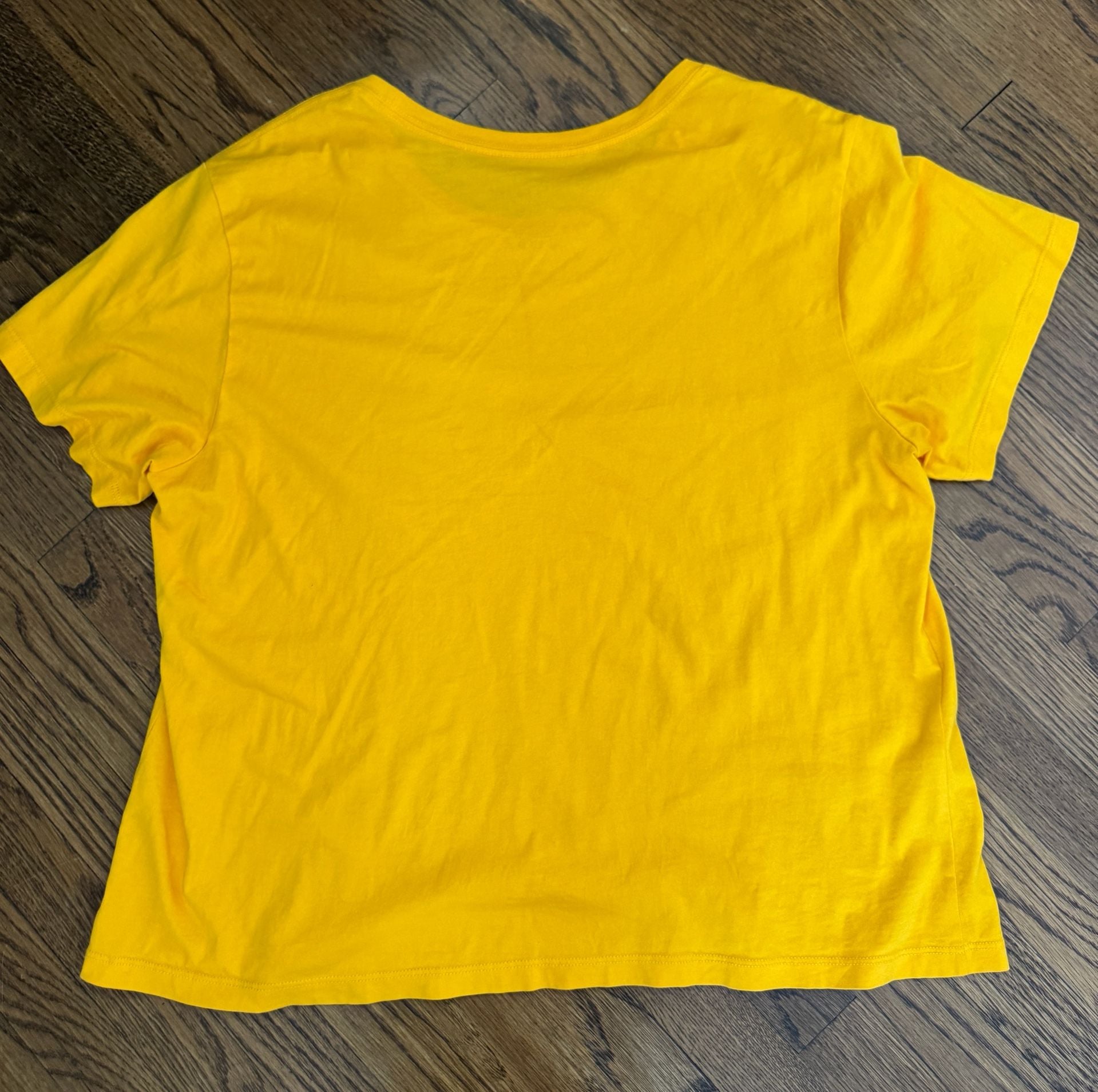 Tecovas Authentic Western Goods T-Shirt Size XL Yellow Graphic Tee 3