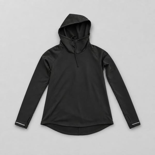 Columbia Omni-Wick Hoodie Size M Black Athletic Long Sleeve Pullover