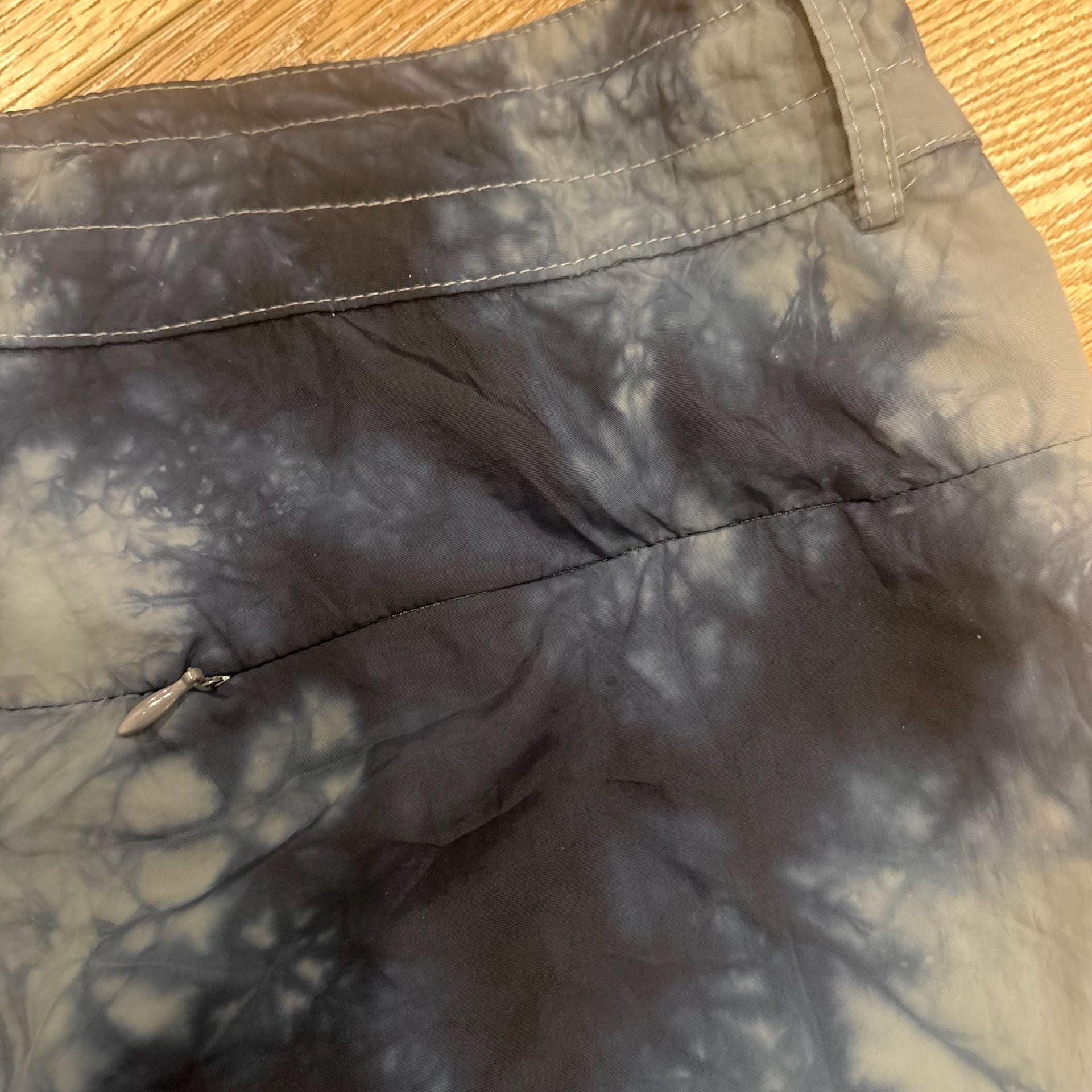 Soleboy Acid Wash Tie Dye Cargo Pants Men 2XL Nylon Gorpcore Streetwear Tactical 12