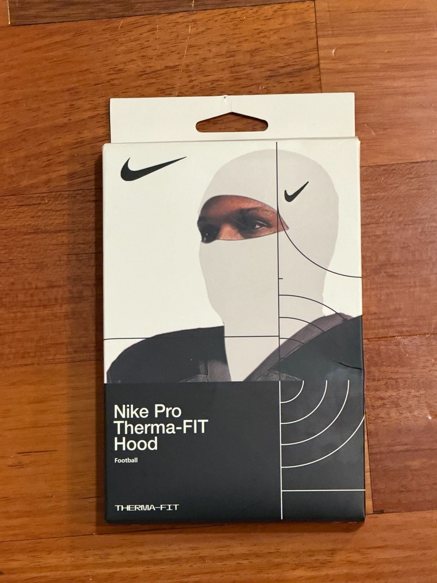 Nike Pro Therma-FIT Hood Football Balaclava OSFM White 1