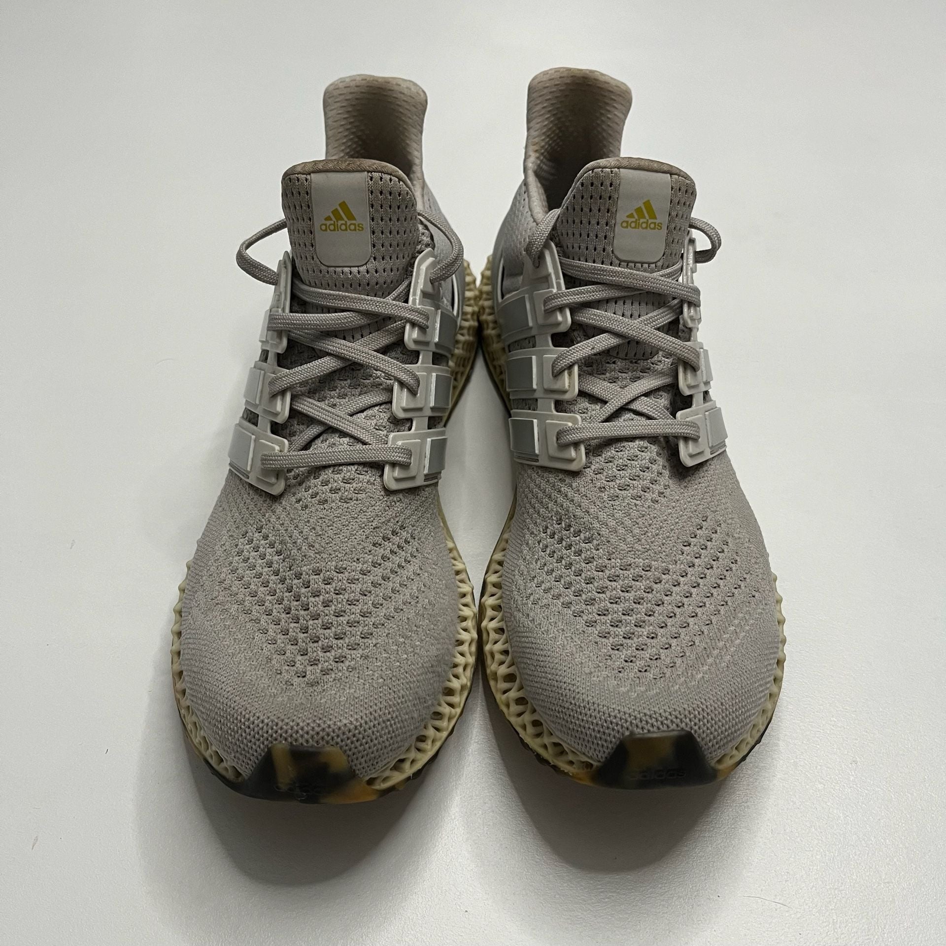 Adidas Ultra 4D Size 12.5 Grey Gold Metallic IG2260 2