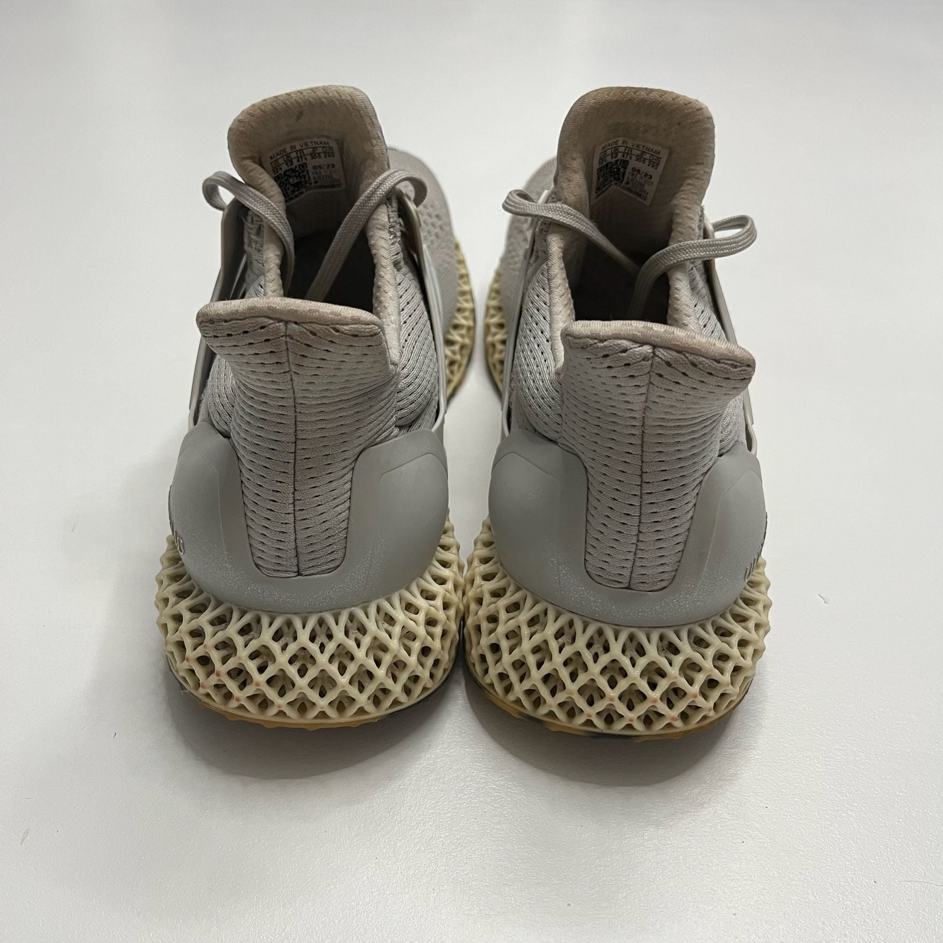 Adidas Ultra 4D Size 12.5 Grey Gold Metallic IG2260 6
