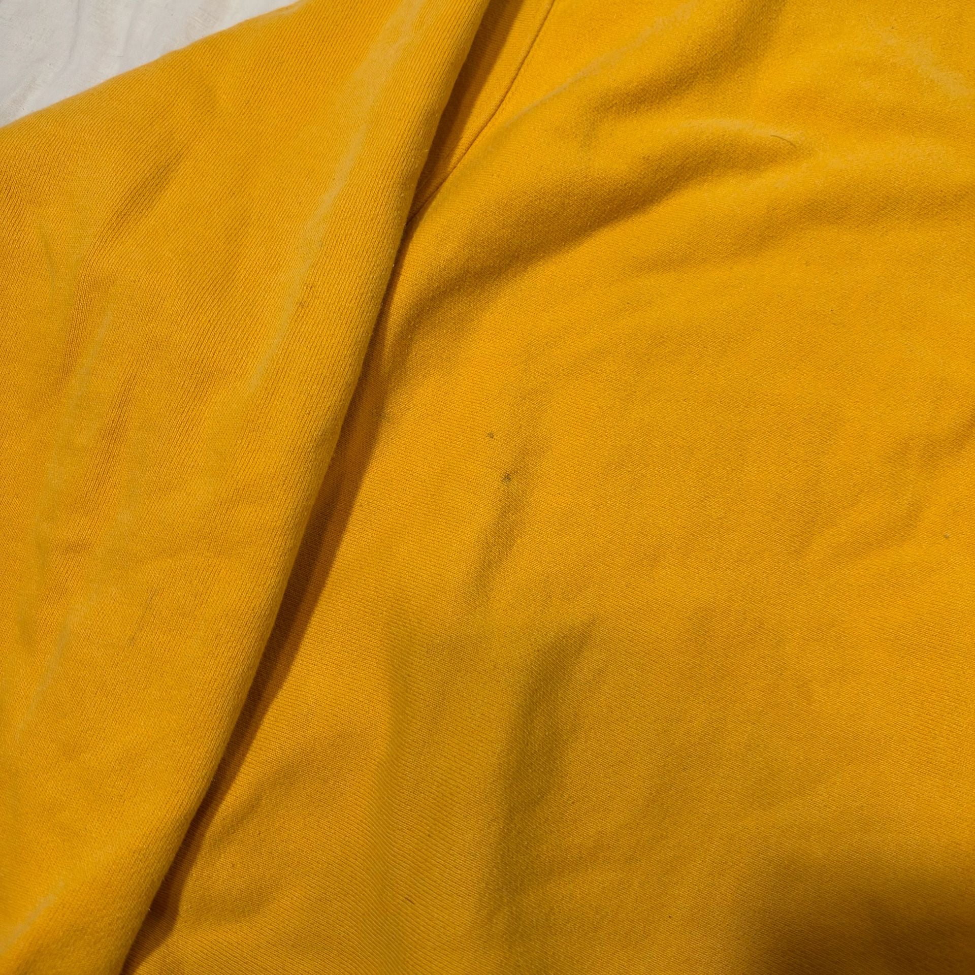 Vintage Champion Reverse Weave Sweatshirt Yellow Size XL 5