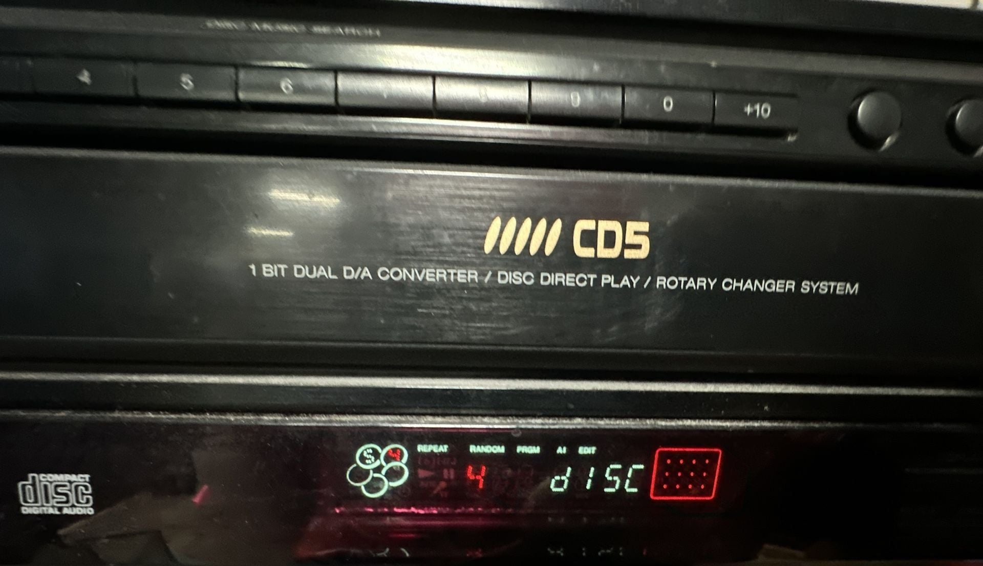 Aiwa XC-30M 5-Disc Rotary CD Player 5
