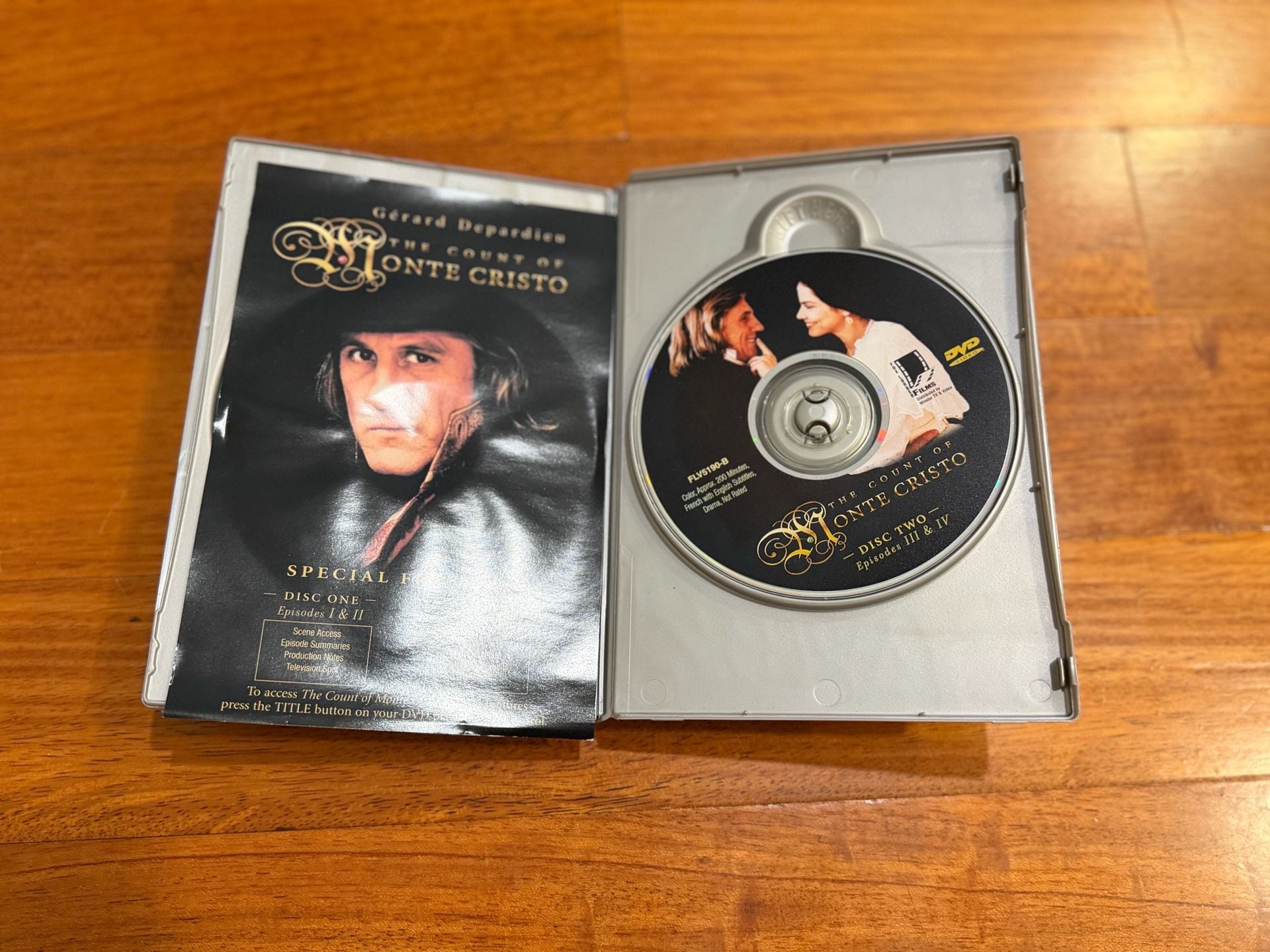 The Count of Monte Cristo DVD Gérard Depardieu 2-Disc Set 4
